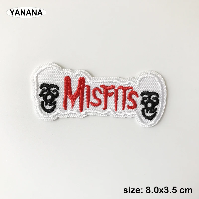 A Rock band Heavy Metal Band banner Patch Badges Embroidered Applique Sewing Iron On Badge Clothes Garment Apparel Accessories