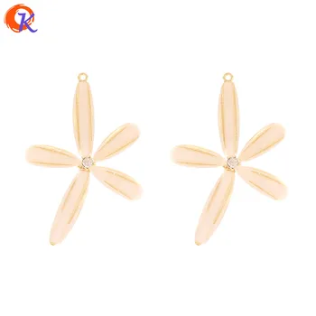 

Cordial Design 50Pcs 33*47MM Jewelry Accessories/Earring Findings/Charms/Flower Shape/Hand Made/DIY Making/Earrings Connectors