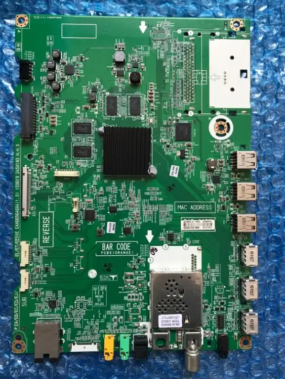 49FPT6100S MotherBoard MSD6A628-T8E3 4704-M628T8