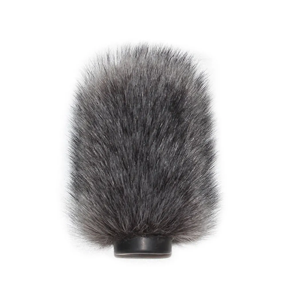 Interview Portable Stage Windshield Outdoor Microphone Cover Reusable Recording Artificial Fur Universal Detachable Replacement