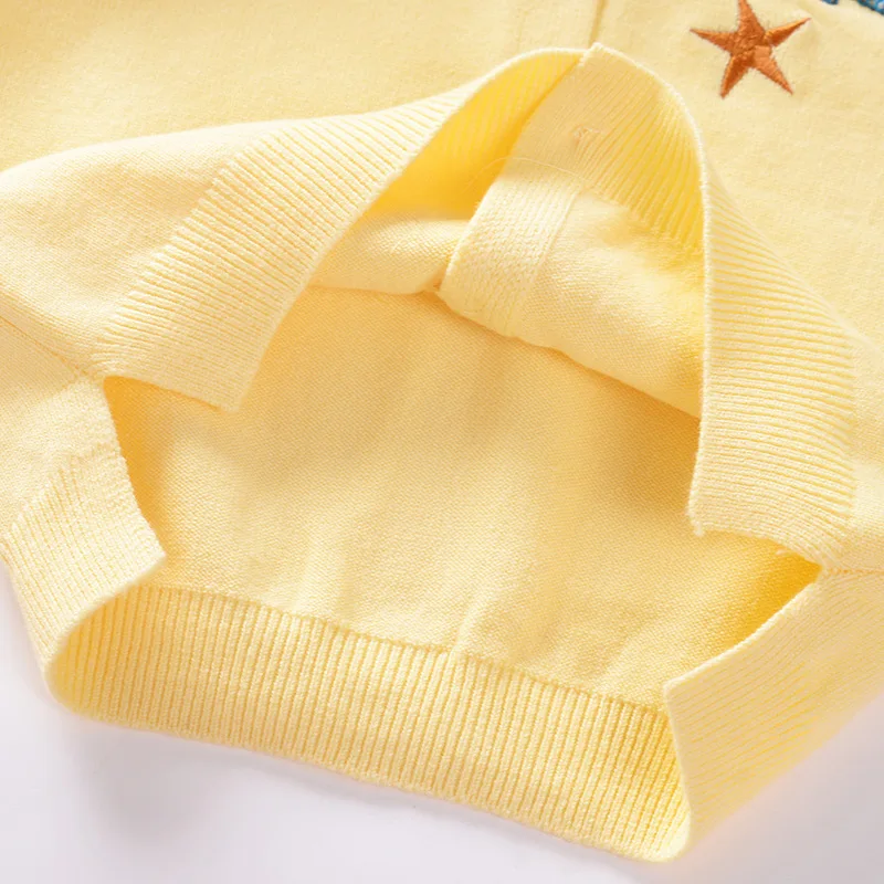 

Girl'S Knitted Shirt Cardigan 19 Autumn And Winter New Style Children Crew Neck Single Layer Sweater 5-Year-Old Baby Fine Sweate