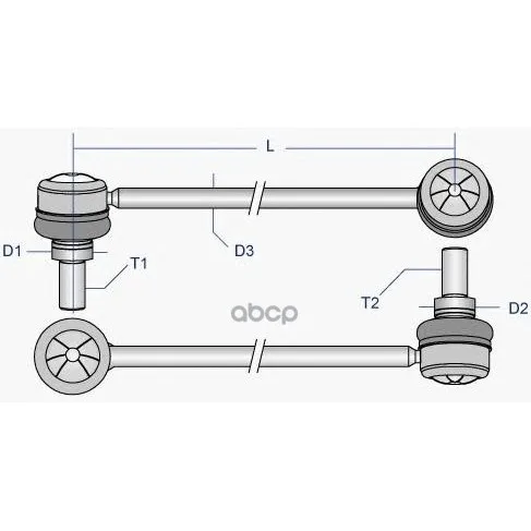 Стойка Стабилизатора Moog арт. TO-LS-3000