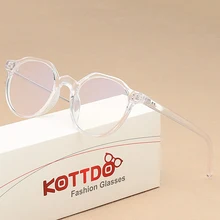 Kottdo, модные классические полигоновые очки, синий светильник, оправа для очков для мужчин, неправильные женские очки, компьютерные очки, оправа для мужчин, s очки