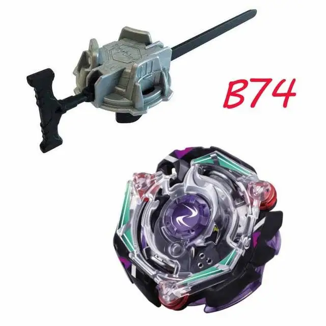Burst Toys B-117 B-115 с пусковым устройством детский подарок Toupie BEYBLADE burst Металл Fusion Бог волчок Bey Blade лезвия - Цвет: B-74 No box