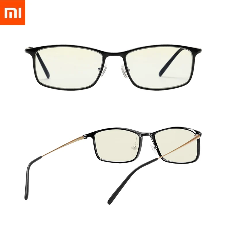 Оригинальные очки Xiaomi Mijia стеклянные с защитой от синего спектра ультрафиолета 40%