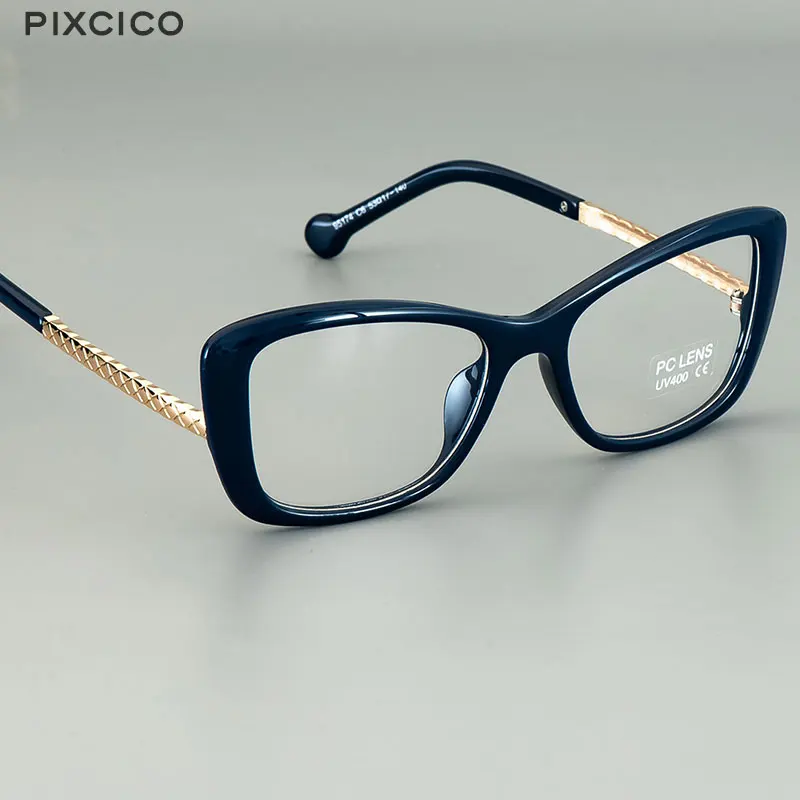 Pixcico 45778 Ретро квадратные оправы для очков для мужчин и женщин оптическая мода