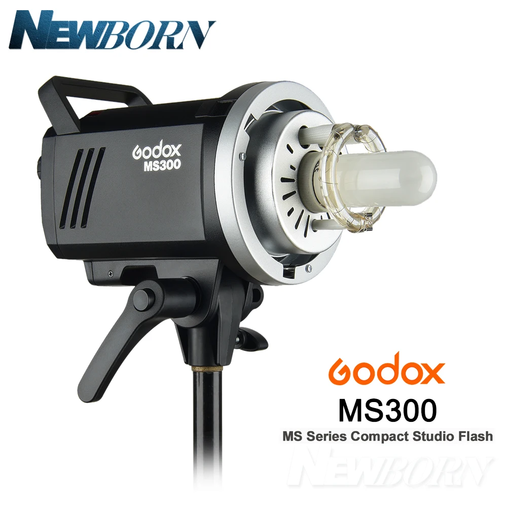 Godox MS300 вспышка для фотостудии Встроенная Godox 2,4G Беспроводная X система с моделирующей лампой крепление для внутренней студийной фотографии