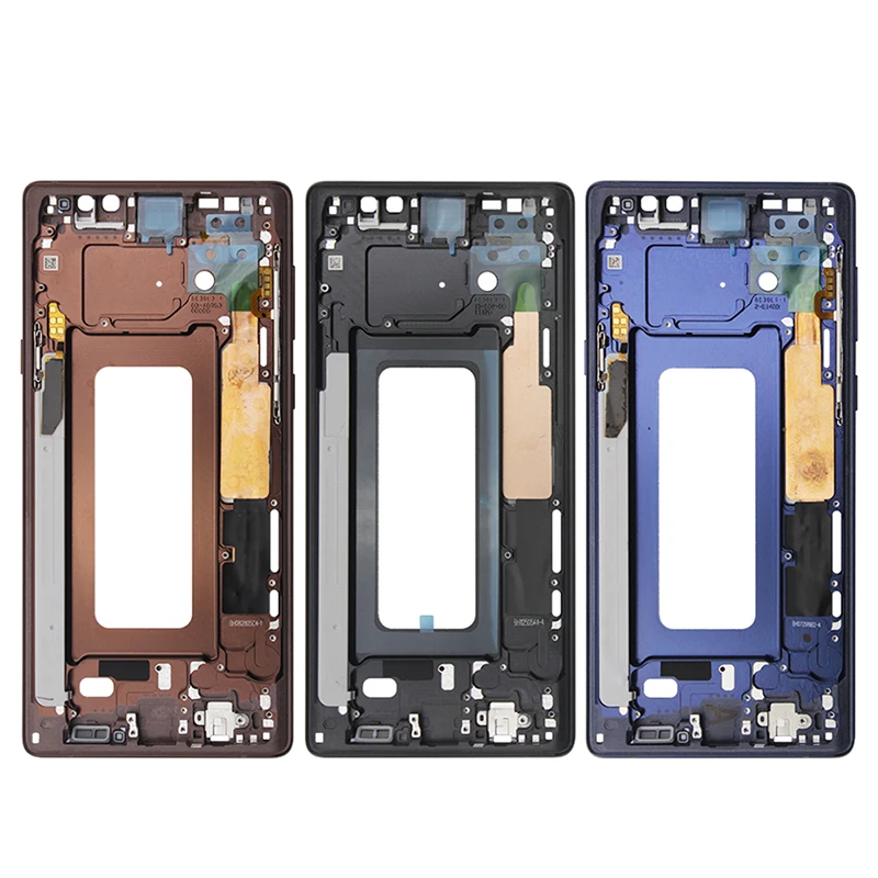 Средняя рамка задняя крышка корпуса Запчасти для samsung Galaxy Note 4 N910 Note 5 N920 Note 8 N950 Note 9 N960