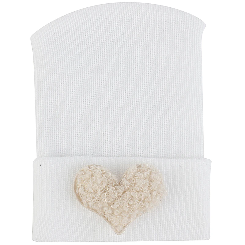 Toddler New Beanies Love Print Infant Causal Elastic Hat Fashion Warm Windproof Outdoor Soft Solid Color Newborn Skullies Caps 6