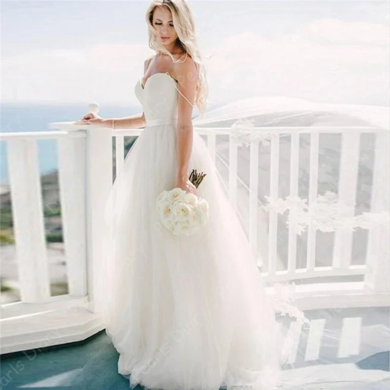 Sexy-Sweetheart-Spaghetti-Straps-Tulle-Wedding-Gowns-2020-Backless-Zippered-Sweep-Train-A-line-Wedding-Dresses (1)