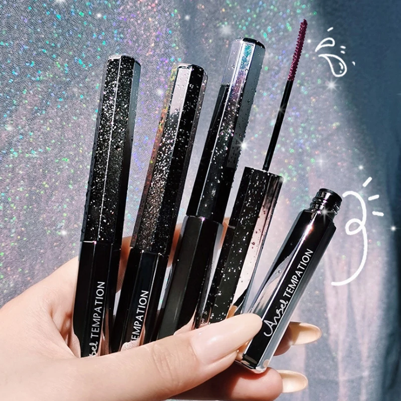 4 Color Mascara Long Lasting Waterproof Minuteness Head Eye Lashes Cosmetic Makeup TSLM2 |