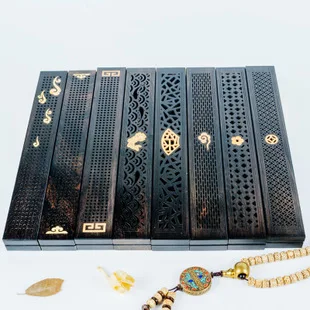 Курильница из красного дерева Ebony Joss-stick печь Joss-аромапалочки горелка китайский Eaglewood домашняя сжигание ладана печь сандалового дерева курильница