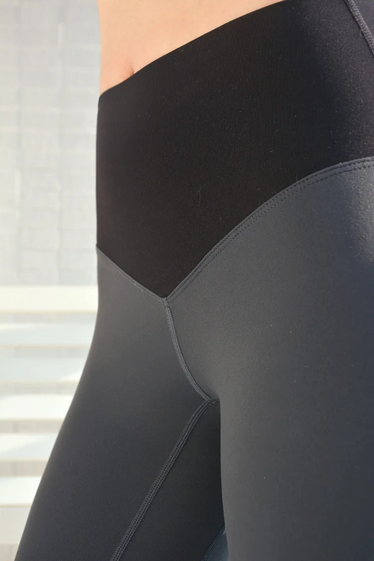 Высокая талия спортивные Леггинсы Femme фитнес штаны для йоги подтяжка бедра облегающая Спортивная одежда для бега тренировки Gymwear плотные эластичные