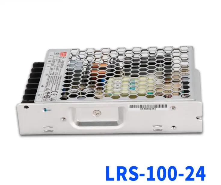 [Семь Неоновые] бренд MEAN WELL представляет LRS-100-24 24V 4.5A 100 Вт высокой мощности Мощность высокая эффективность один Выход переключение Питание