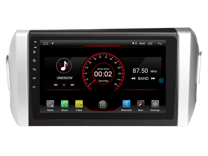Автомобильный Android 9,0 плеер для Toyota Innova RHD магнитофон 4G Lte sim-карта радио с Bluetooth и GPS головное устройство 2.5D ips экран