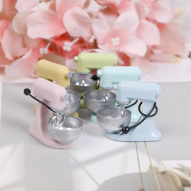 1:12 Dollhouse Miniature Kitchen Modern Mixer Model Furniture Accessories Toys Dollhouse Miniature Accessories 2