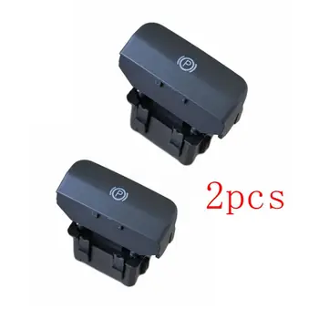 

2pcs Car Parking Switch Electronic Handbrake Parking Brake Button Switch Replacement 470702 for Peugeot Citroen Picasso DS4 C4