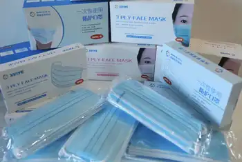 

100pcs Anti-Pollution 3Layer Mask dust protection Masks Disposable Face Masks ElasticDisposable Dust Filter Safety Mask in stock