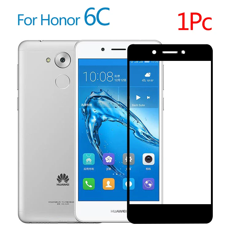 1 шт. Защитное стекло для Huawei Honor 6C 6X huawei honor 6X6 C защита экрана Закаленное пленка 9h
