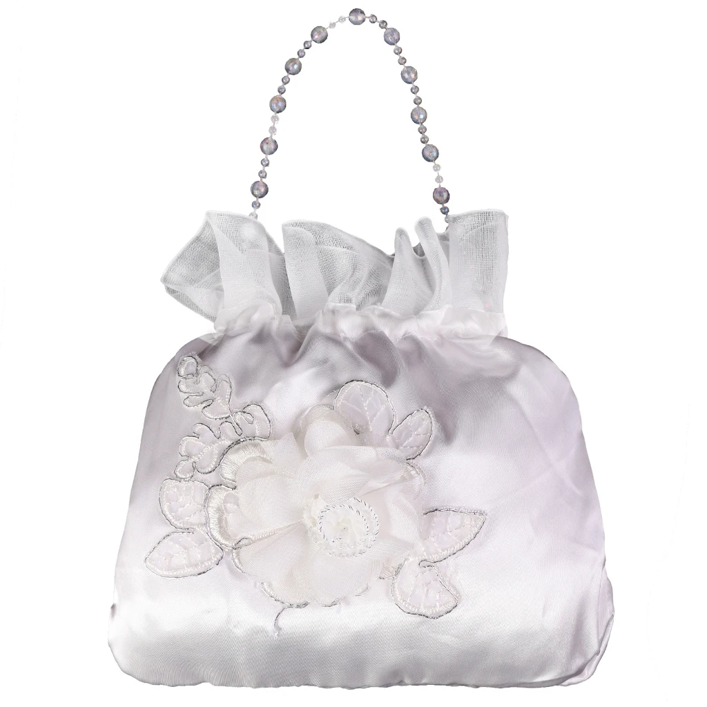 Elegant Fashion Bride Bridesmaid Wedding Flower Girl Dolly Bag Handbag
