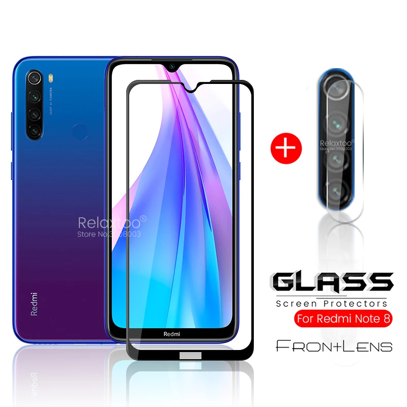 Защитное стекло redmy not 8 t 2 в 1 для xiaomi redmi note t8|Защитные стёкла и плёнки| |