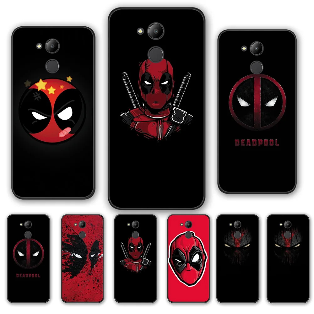 Силиконовый чехол Deadpool Comic Dark Hero для HUAWEI Honor 8X 8 9 10 20 Lite 20Pro 10i 20i Play V20 V10 V9 V8 |