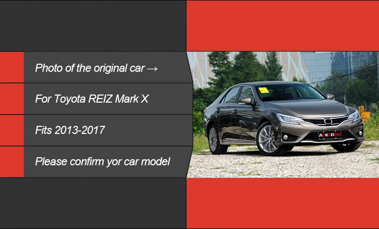 Головной светильник s для автомобиля Toyota Mark X 2013- eiz DRL Дневной ходовой светильник светодиодный Биксеноновая лампа противотуманный светильник тюнинг автомобильные аксессуары