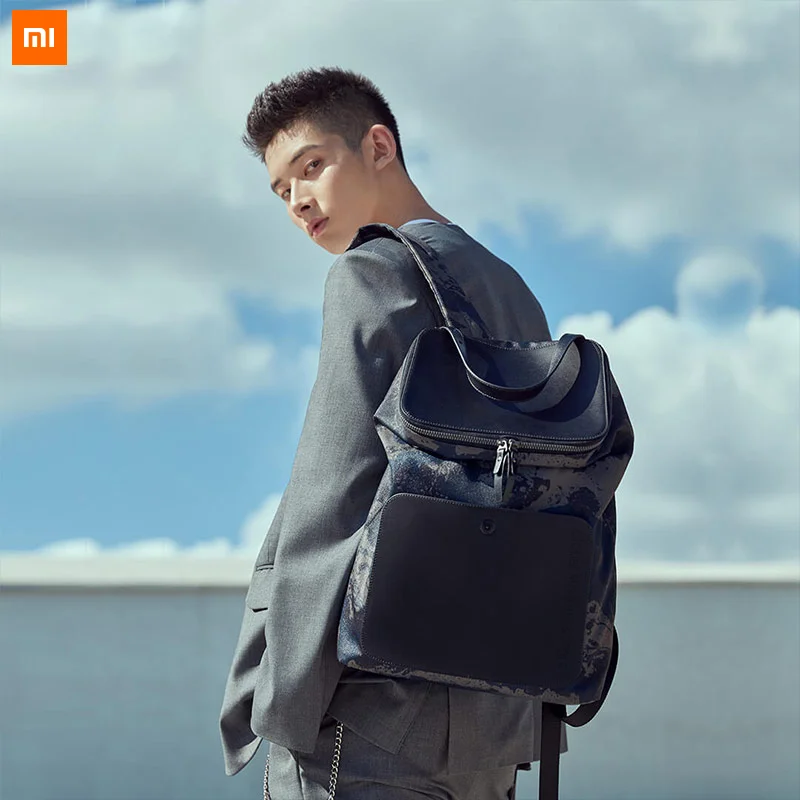 

Xiaomi Mijia Kit Trailer 1 PC Backpack Camouflage Large Opening Removable Anti-theft Waterproof Computer Compartment Comfortable