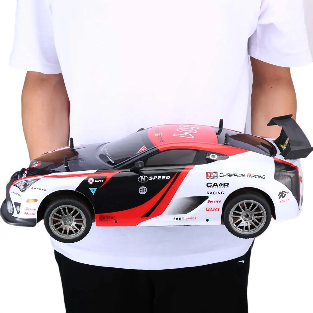 1/10 1400mAh 2,4G гоночный автомобиль 1:10 RC модель автомобиля 25 км/ч плоский спортивный Дрифт автомобиль игрушки 2 Батареи ЕС Разъем для детей