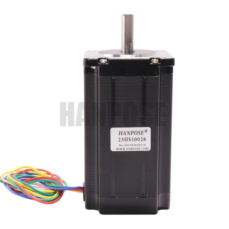 10 шт. 23HS10028 57 шаговый двигатель 260N. cm CNC Nema 23 шаговый двигатель 100 мм 3A CE ROHS ISO 3d принтер робот пена пластик металл