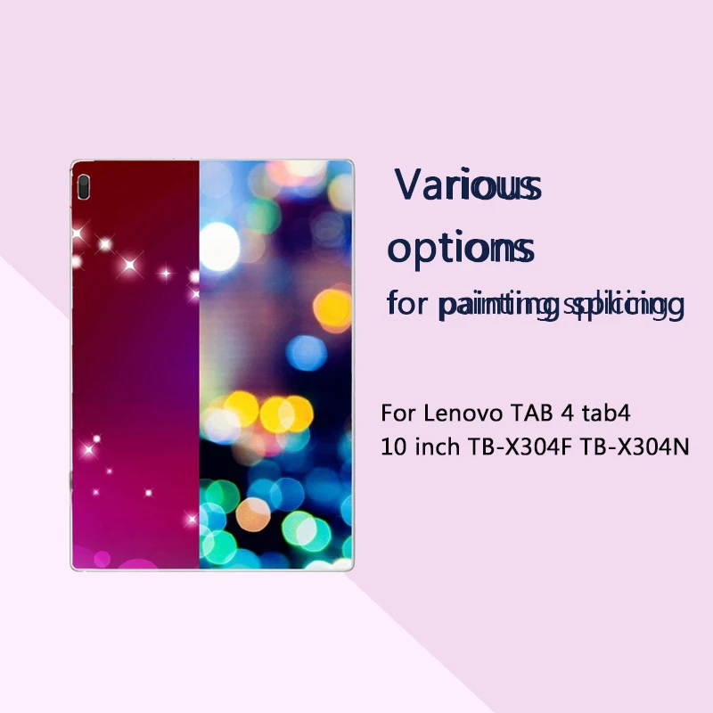 Цветной чехол для планшета на заказ для lenovo Tab 4 8 10 Tb-x304 Tab 2 A10-70l/A10-70f 8504x 8504f 8704x силиконовый чехол Diy