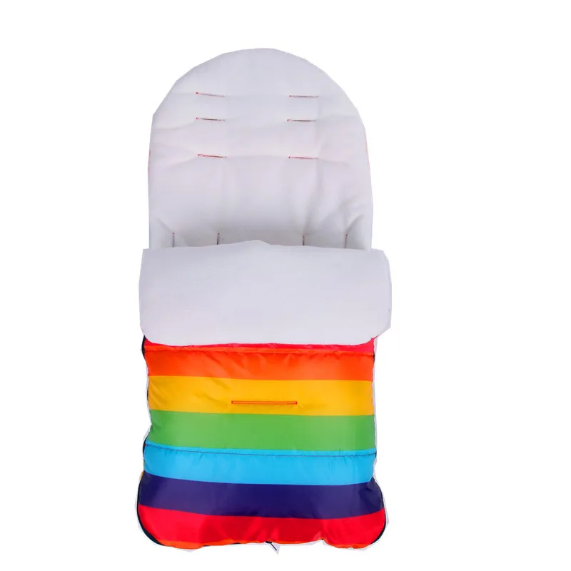 FOOTMUFF подходит для большинства детских колясок детская коляска для сна мешок с полярным флисом тележка толстые теплые мешки 5 цветов