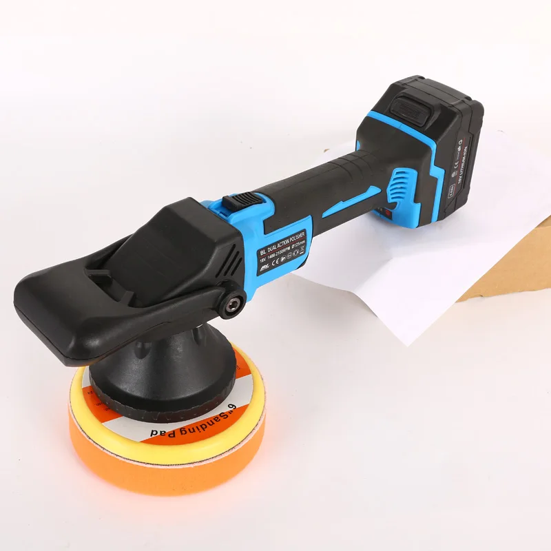 

9mm 15mm 21mm thread eccentric cordless battery powered DA car auto car polisher buffer brushless DC dual action polisher