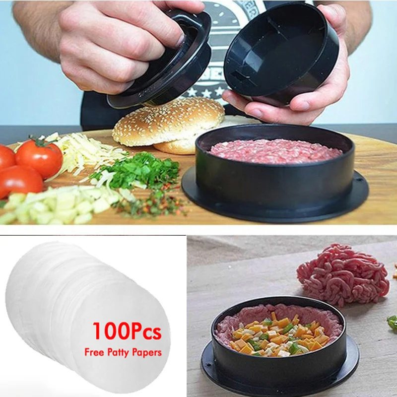 Hamburger Press Cooking Tools Bobs Burgers Kitchen Gadgets Hamburger Forms for Cutletses Burger Maker Kitchen Accessories-0