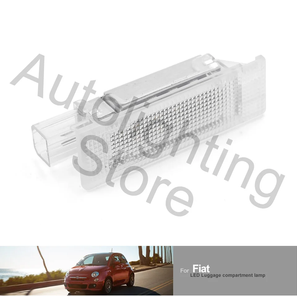 Lampada LED Per Bagagliaio Fiat - 6000K Bianco - Compatibile Con 500, Panda, Punto E Altri Modelli - Plug And Play - Foto 2