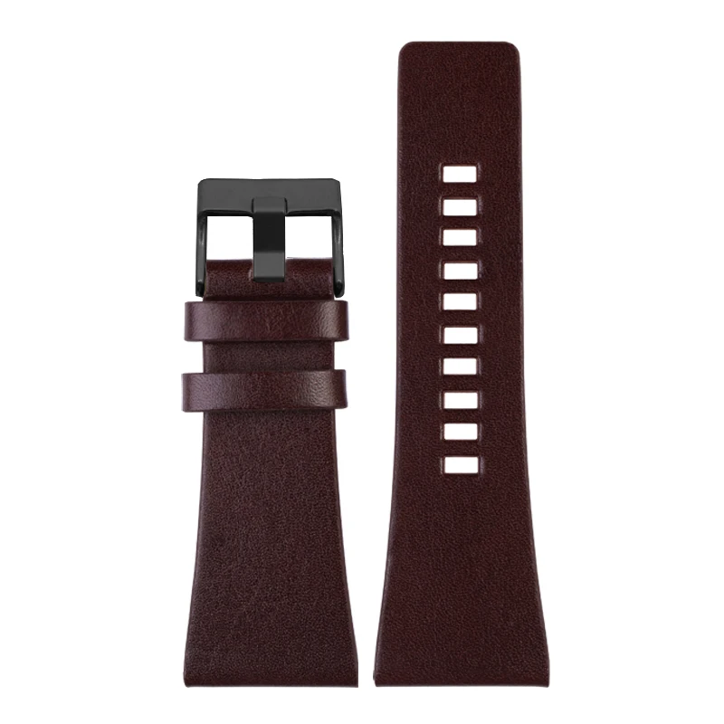 Men's Large Leather Watchband - Premium Watch Strap in Various Sizes