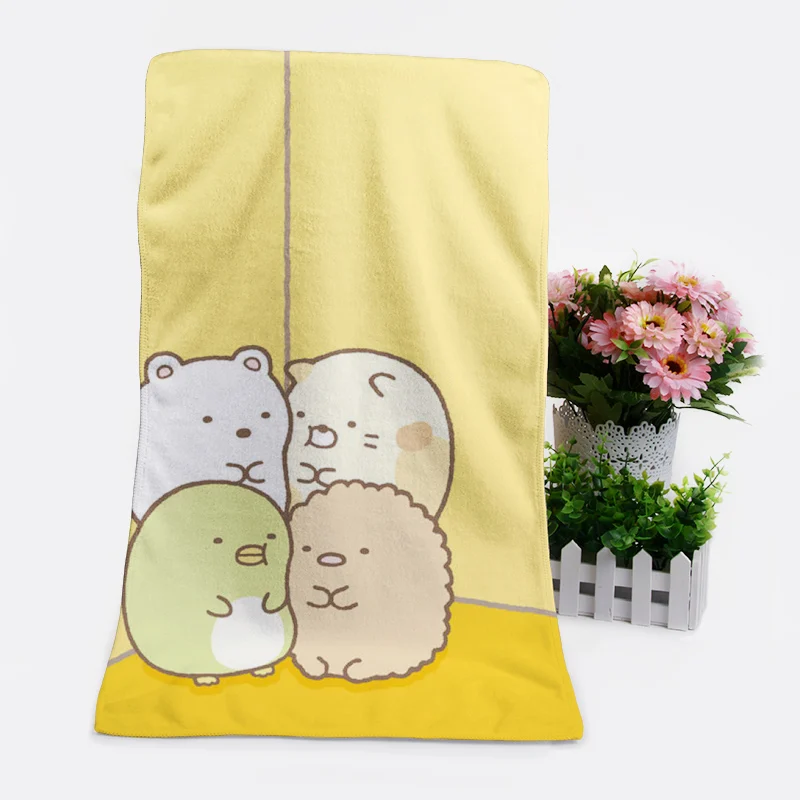 Sumikko gurashi Customized Bath Towels Soft Face Towel new 