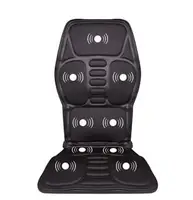 Car Home Office Full-Body Massage Cushion.Heat Vibrate Mattress.Back Neck Massage Chair Massage Relaxation Car Seat 12V 2