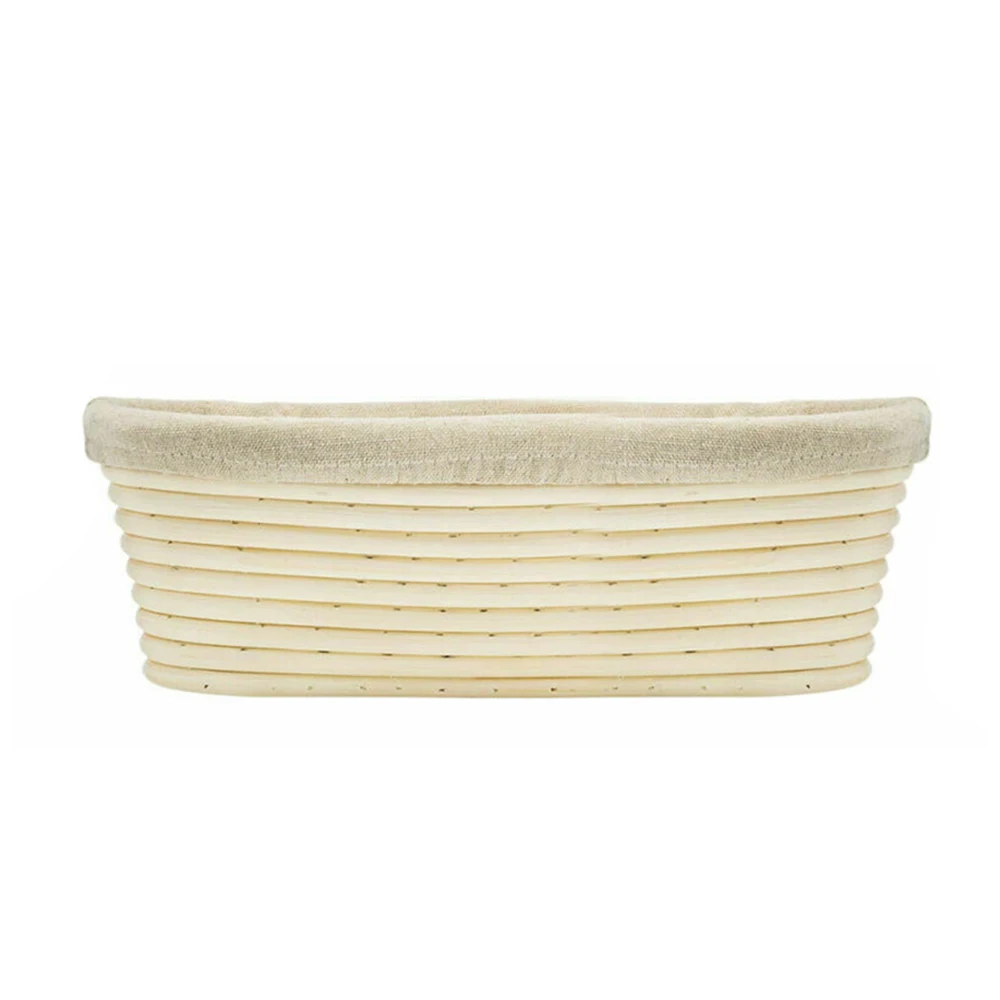 BS1516 Bread Proofing Basket Banneton Brotform Dough rattan bread basket round oval set Bread bowl - Цвет: BS1516