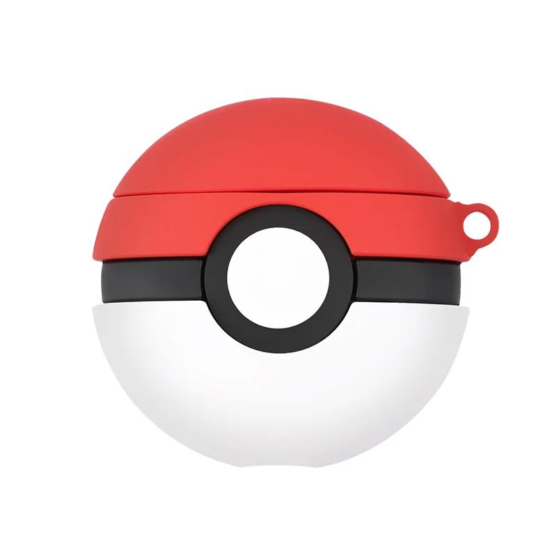 Карманный Монстр Pokeball Silcone защитный чехол Брелок Подвеска Bluetooth беспроводной чехол для наушников