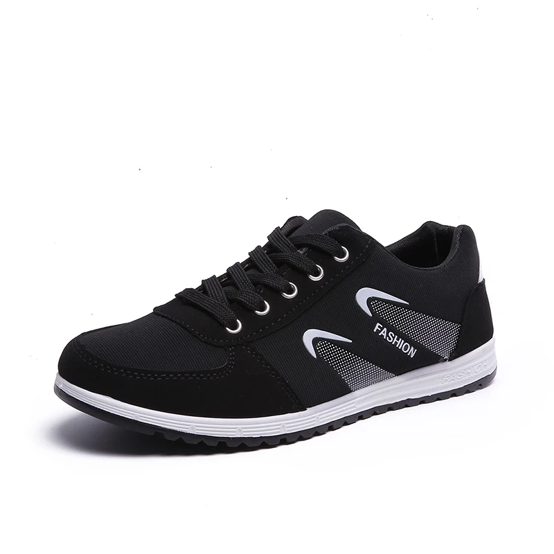 

New Style Outdoor Sports Casual Shoes walking shoes womens black slip on sneakers