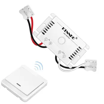 

TUYA Wifi Light Switch Smart Lamp Switchs Remote Relay Receiver Module 10A AC 90-250V Voice Control KTNNKG