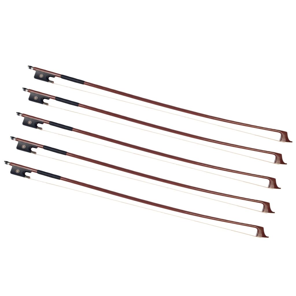 

Professional 5Pcs 1/4 Size Cello Replacement Bows String Instrument Accessory