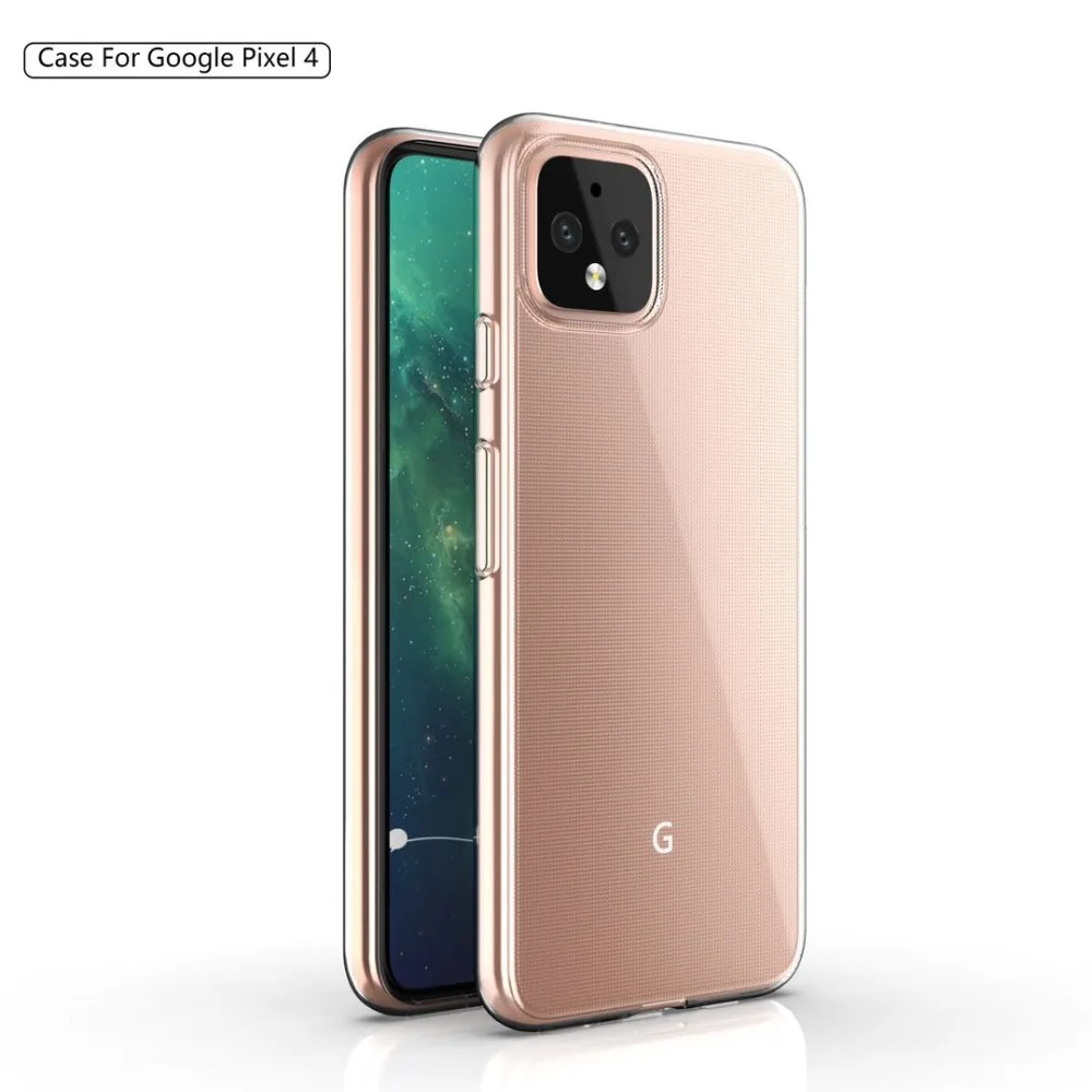Для Google Pixel 4 XL чехол+ закаленное стекло Прозрачный Мягкий ТПУ гелевый Чехол для Moto One Macro силиконовый чехол для телефона