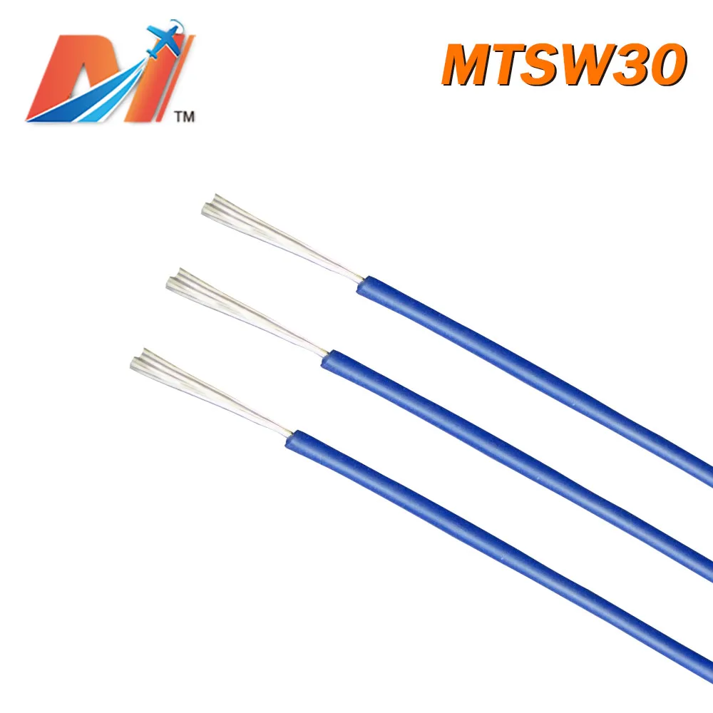 Maytech Clearance Sale(1meter) power silicon wire AWG30 BLUE COLOR