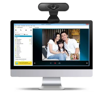 

USB Driver Free Webcam H6 720P HD Web Camera with Microphone for iMac Win 10 8 7 Digital USB Video Recorder Home Office