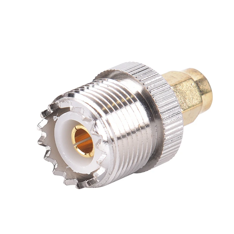 

1PC NEW SMA Male Plug to UHF PL259 SO239 Female RF Connector Adapter Cable