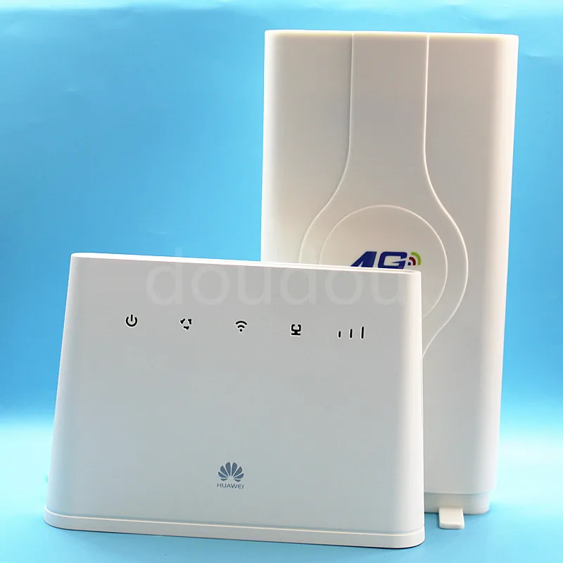 Разблокированный huawei B310 B310s-927 150 Мбит/с антенной 4G LTE CPE беспроводной модем WiFi Router с sim-картой PK B593 B315