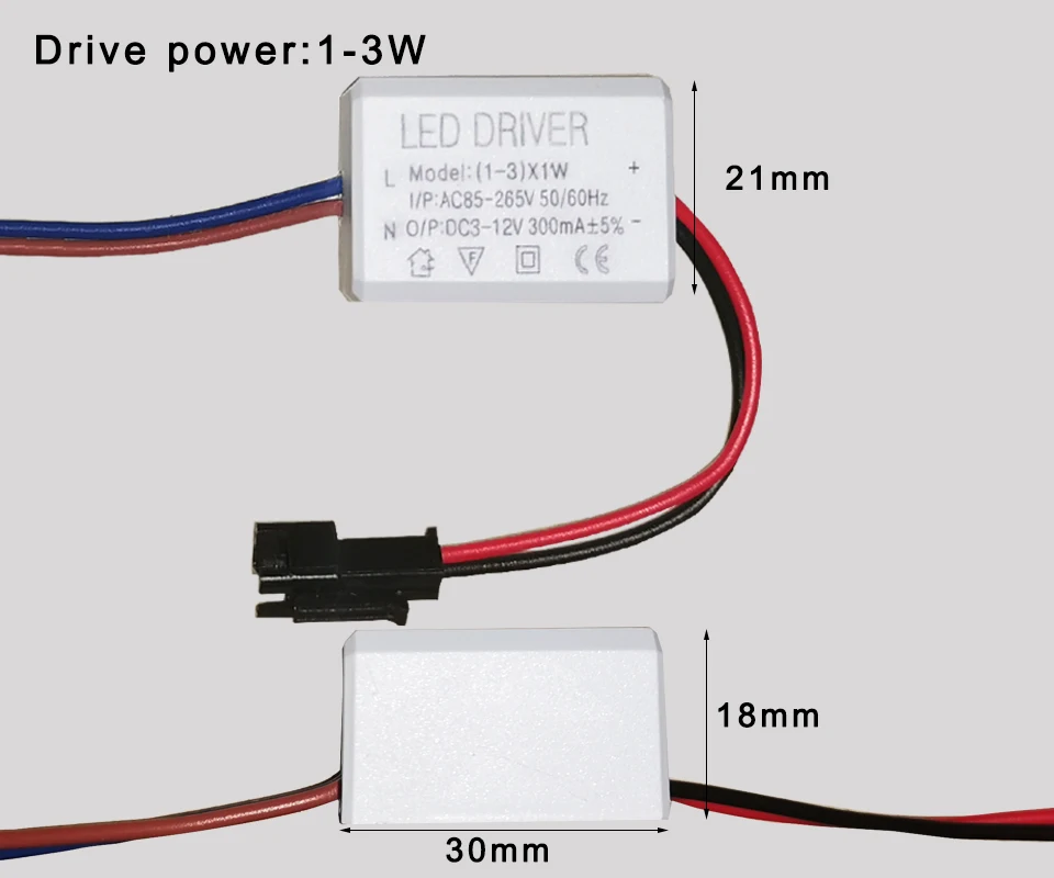 LED Driver 300mA 1W 3W 5W 7W 12W 18W 20W 25W 36W For LEDs Power Supply Unit AC85-265V Lighting Transformers For LED Power Lights LED Driver 300mA 1W 3W 5W 7W 12W 18W 20W 25W 36W For LEDs Power Supply Unit AC85-265V Lighting Transformers For LED Power Lights
