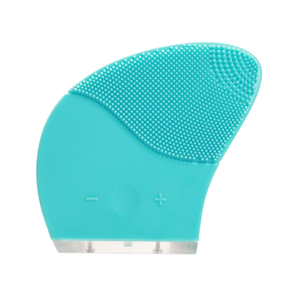 

Electronic Eco-friendly Silicone Mini Face Brush Deep Pore Cleansing Brush Baby Gentle Massage Washing Pad Skin CleansingMassage